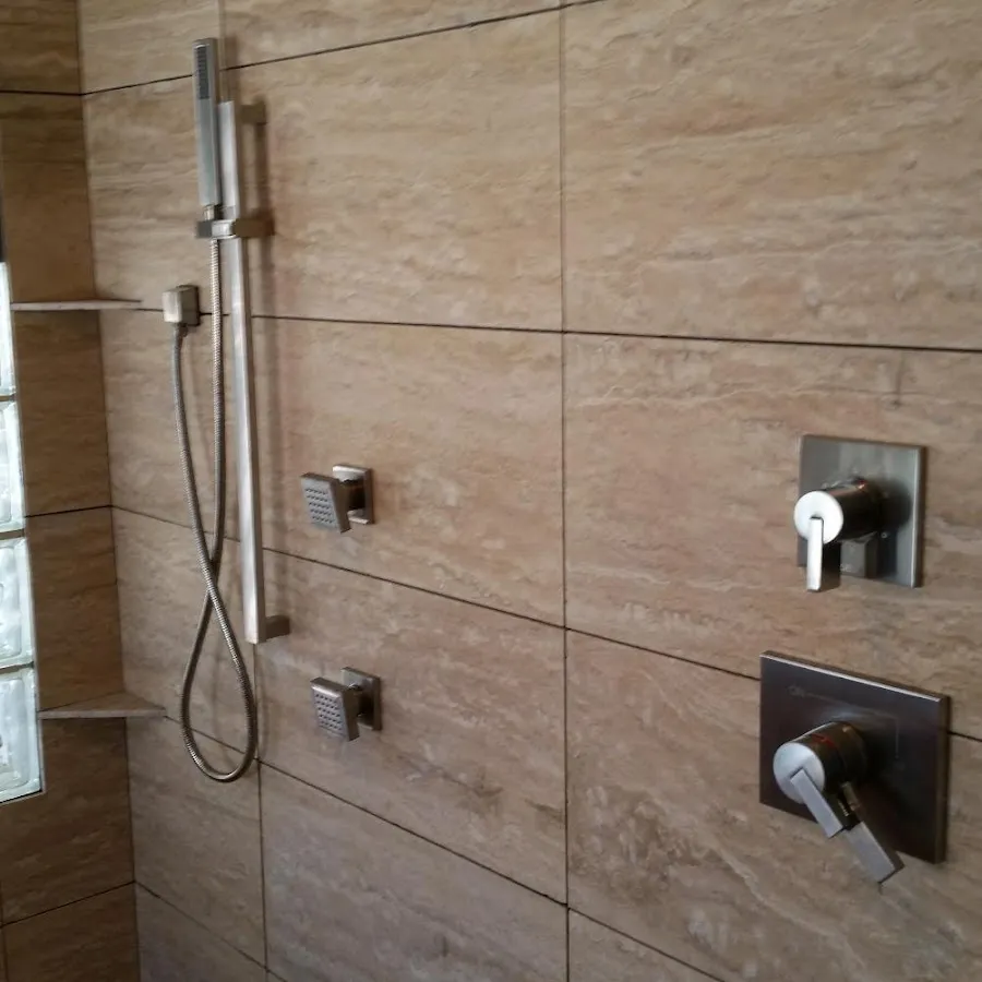 Shower fixture installation for Water Heater Replacement in Peculiar